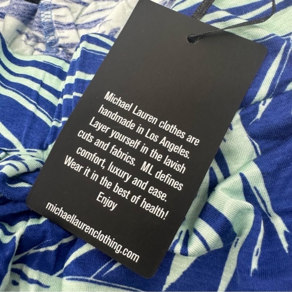 Revolve x Michael Lauren Pablo Lounge Pant with Sherring at Bottom Size XS New - Picture 14 of 14